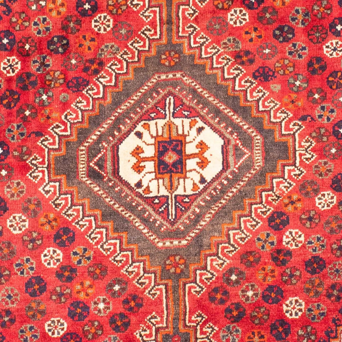 Perzisch Tapijt - Nomadisch - 159 x 120 cm - donkerrood