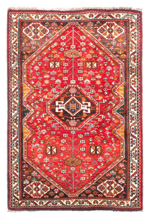 Perzisch Tapijt - Nomadisch - 155 x 106 cm - rood