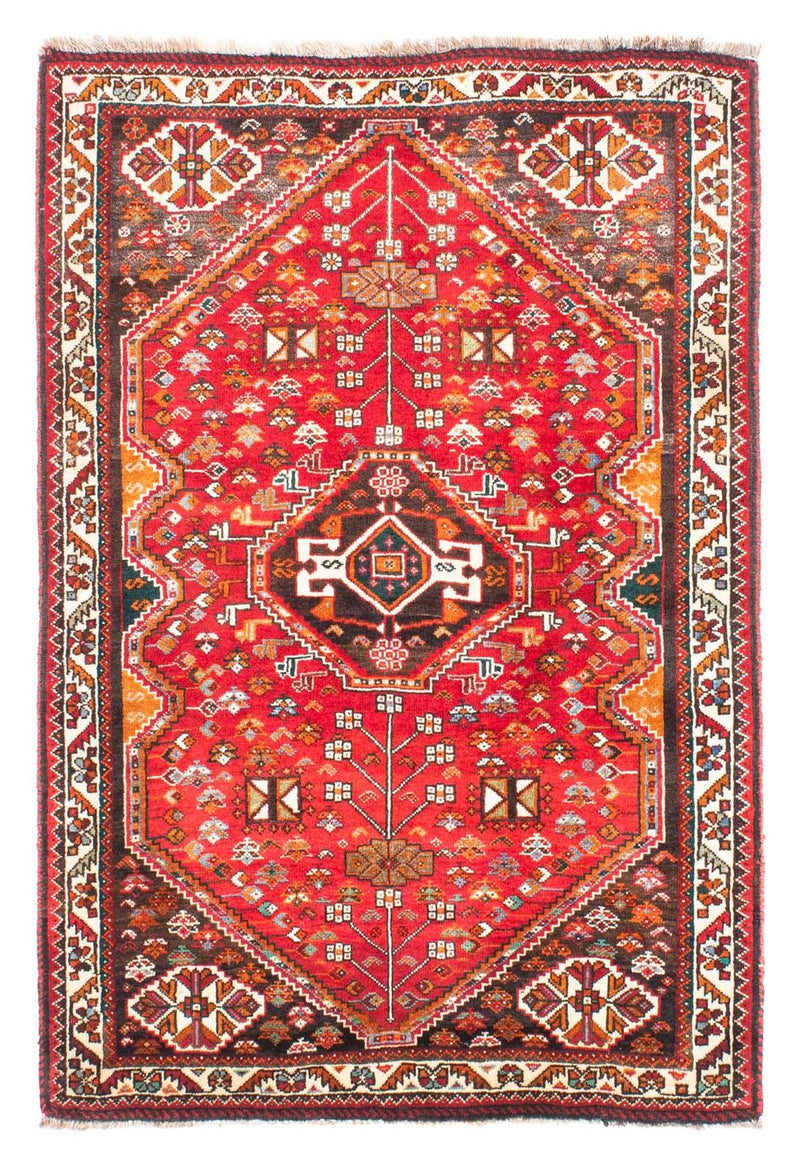 Perzisch Tapijt - Nomadisch - 155 x 106 cm - rood