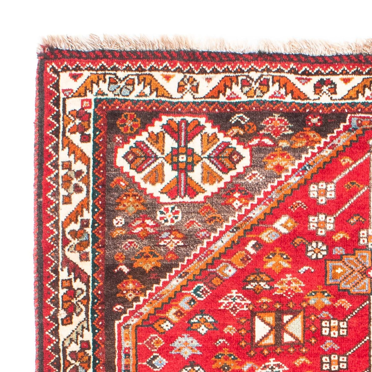 Perzisch Tapijt - Nomadisch - 155 x 106 cm - rood