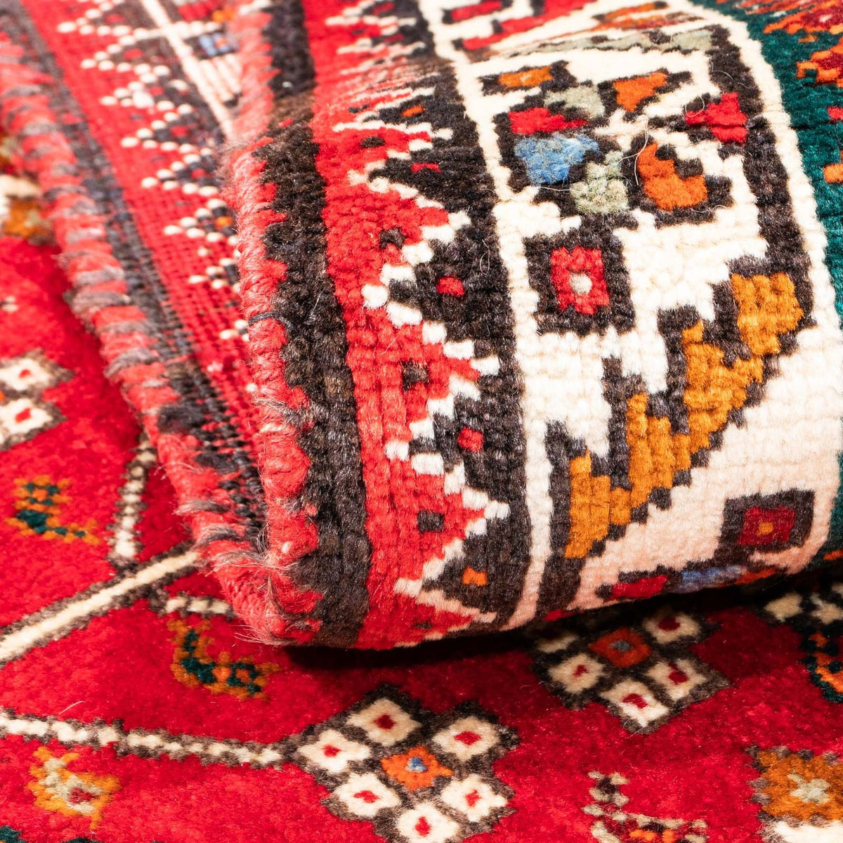 Perzisch Tapijt - Nomadisch - 155 x 106 cm - rood