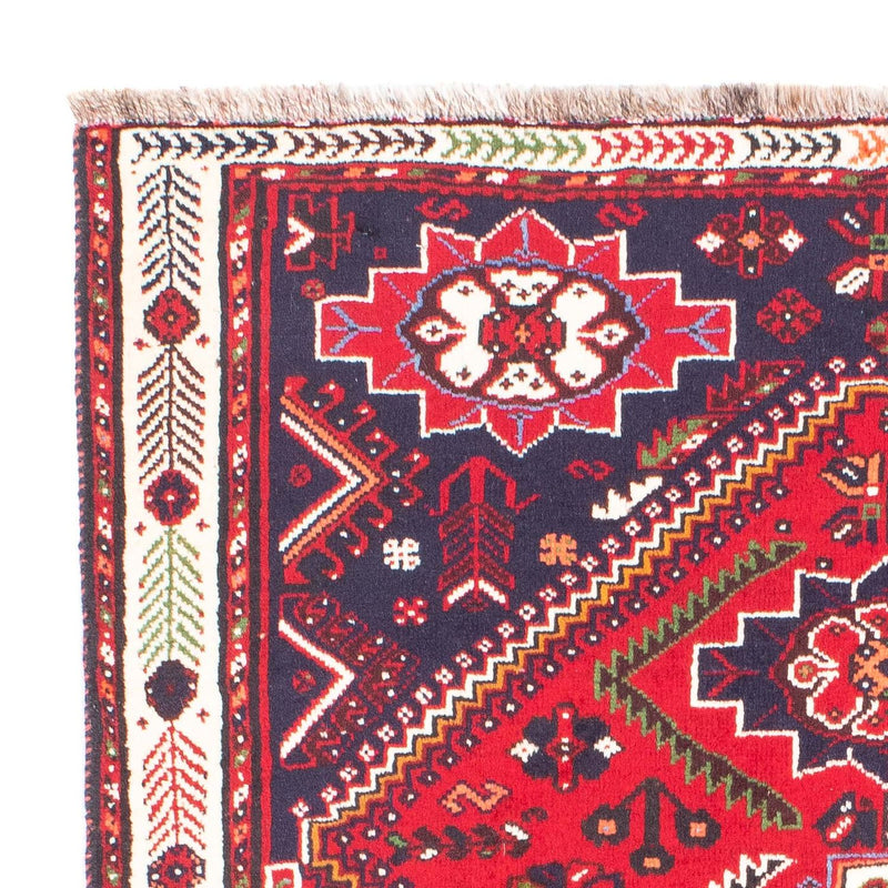 Perzisch Tapijt - Nomadisch - 158 x 117 cm - donkerrood