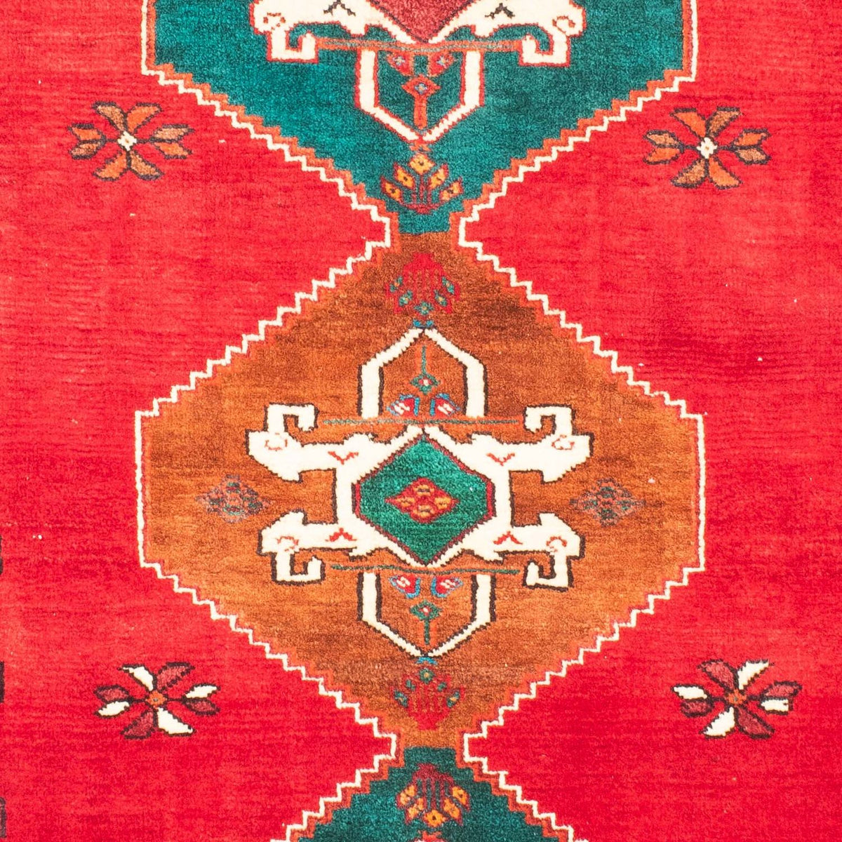 Perzisch Tapijt - Nomadisch - 160 x 110 cm - donkerrood