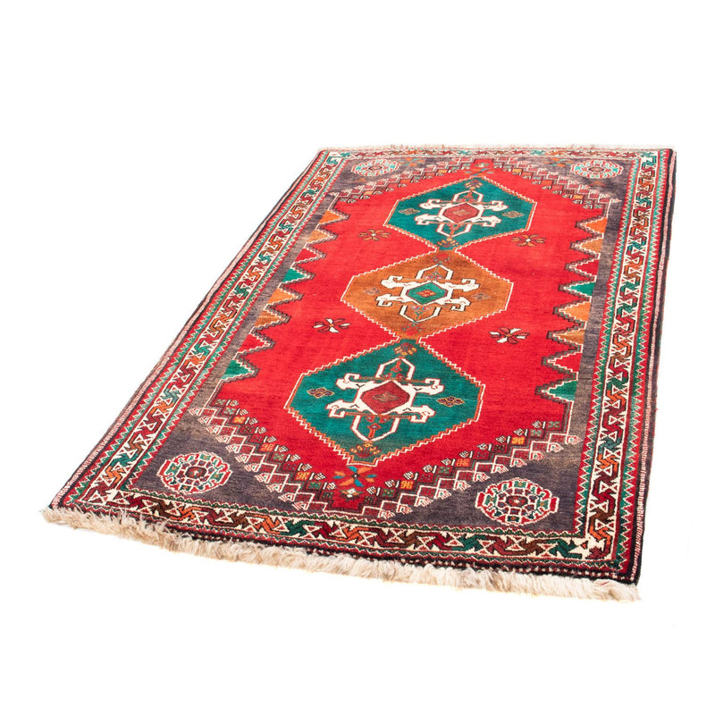 Perzisch Tapijt - Nomadisch - 160 x 110 cm - donkerrood