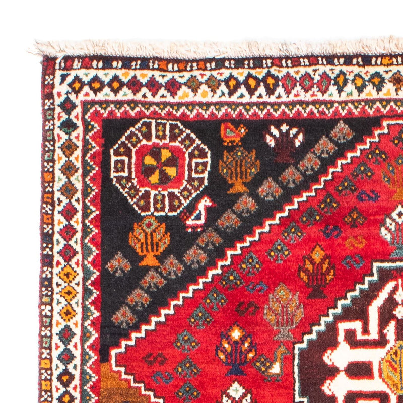 Perzisch Tapijt - Nomadisch - 151 x 106 cm - donkerrood