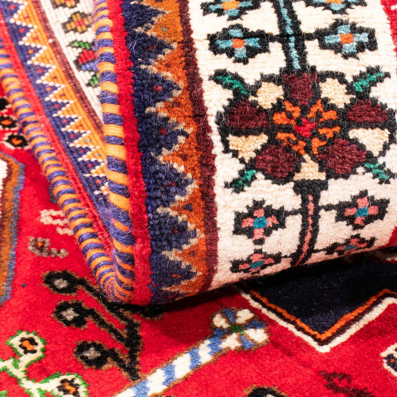 Perzisch Tapijt - Nomadisch - 158 x 112 cm - donkerrood