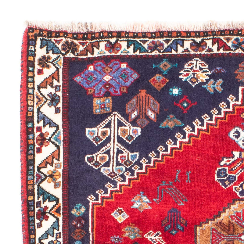 Perzisch Tapijt - Nomadisch - 157 x 119 cm - donkerrood