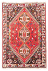 Qashqai Tapijt 114x162cm - Perzisch tapijt - Rechthoekig / Donkerrood / 114 x 162 cm Rechthoekig