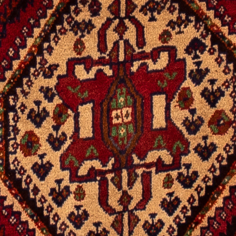 Perzisch Tapijt - Nomadisch - 280 x 177 cm - donkerrood