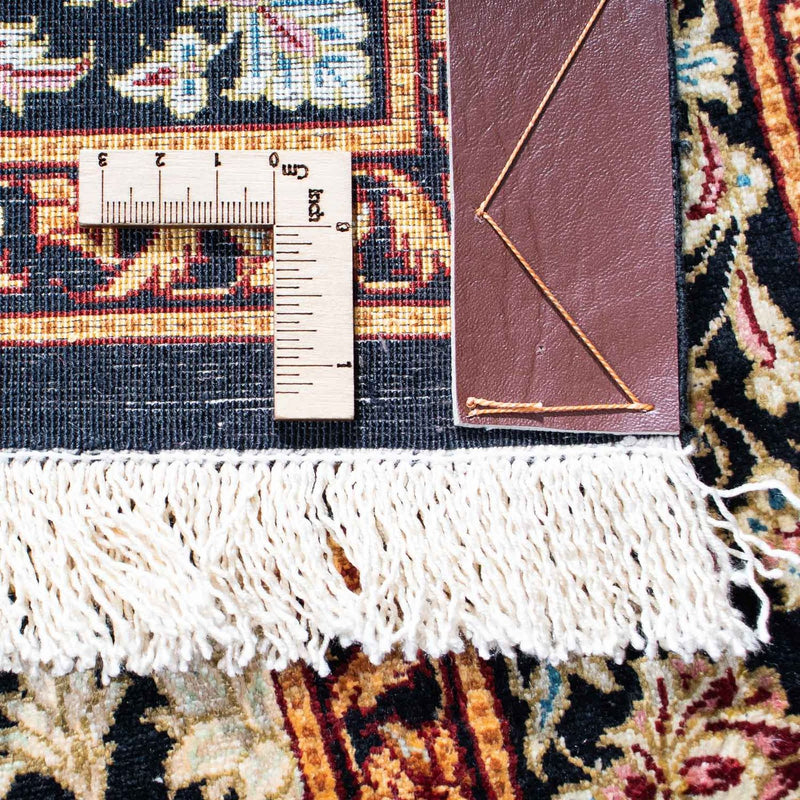 Perzisch tapijt - Ghom - 149 x 100 cm - donkerblauw