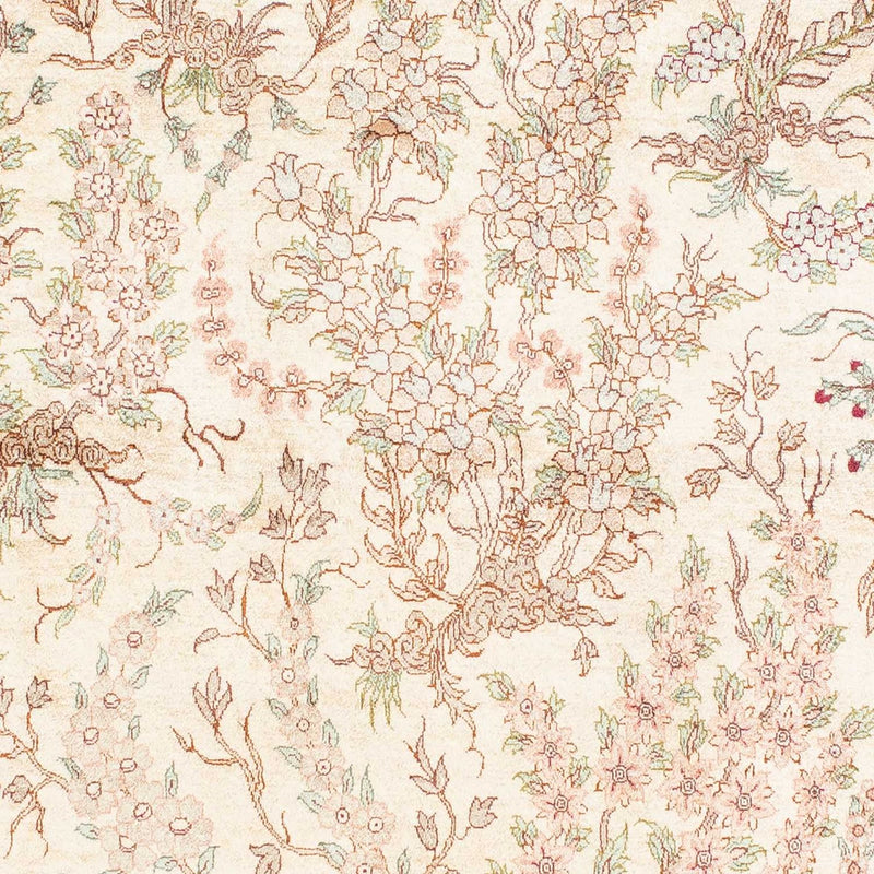 Perzisch tapijt - Ghom - 157 x 102 cm - beige