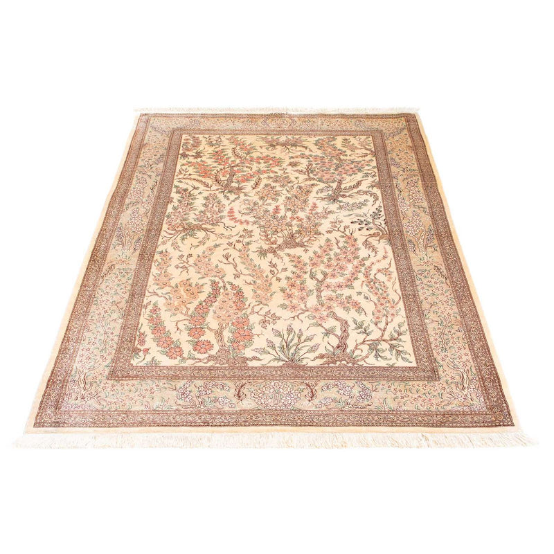 Perzisch tapijt - Ghom - 157 x 102 cm - beige