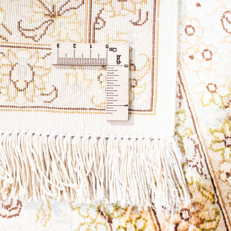 Perzisch tapijt - Ghom - 147 x 99 cm - beige