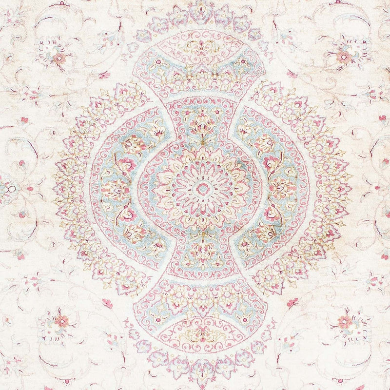 Perzisch tapijt - Ghom - 143 x 103 cm - beige