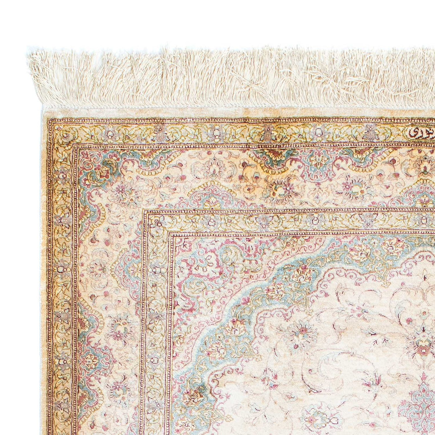 Ghom Tapijt 143x103cm - Perzisch tapijt