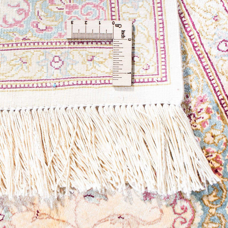 Perzisch tapijt - Ghom - 143 x 103 cm - beige