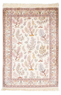 Perzisch tapijt - Ghom - 146 x 104 cm - beige