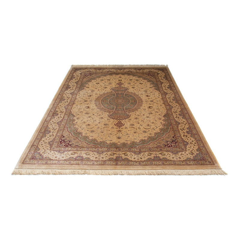Perzisch tapijt - Ghom - 233 x 158 cm - beige
