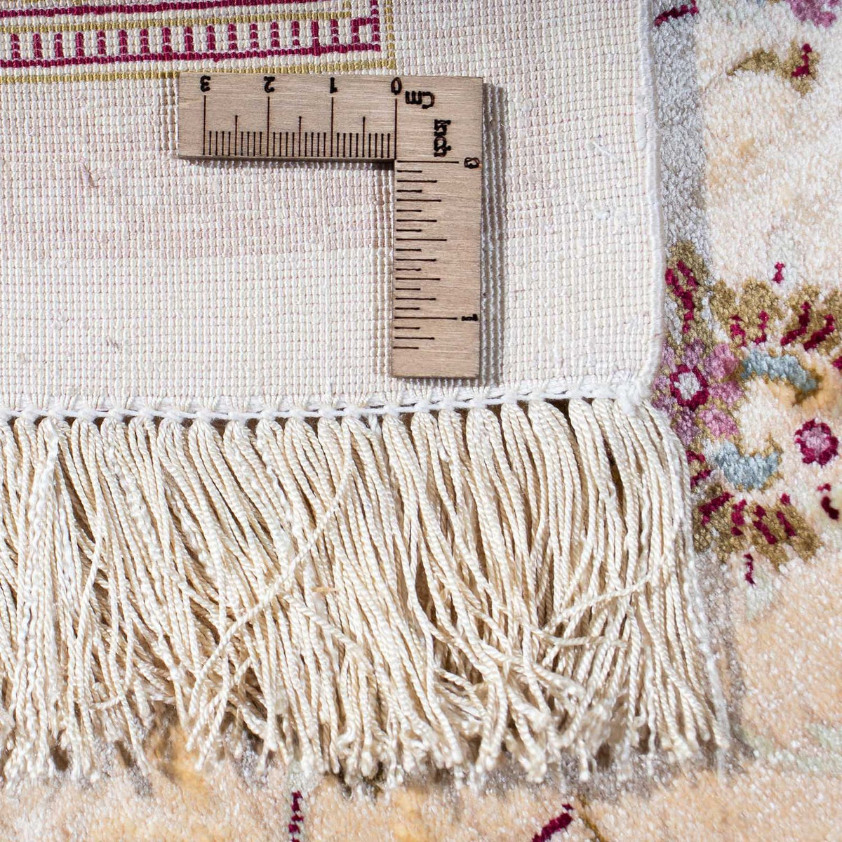 Perzisch tapijt - Ghom - 233 x 158 cm - beige