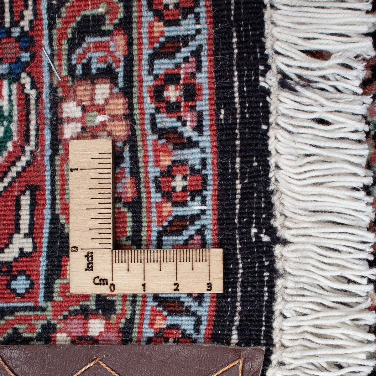 Perzisch tapijt - Bijar - 211 x 130 cm - donkerblauw