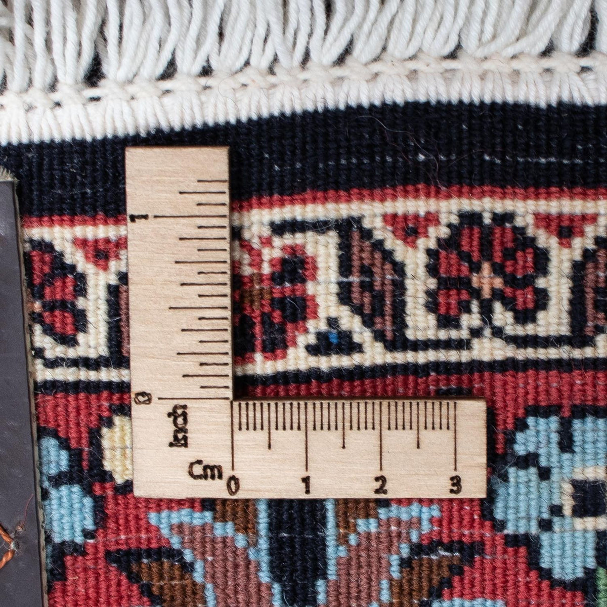 Loper Perzisch tapijt - Bijar - 209 x 98 cm - donkerblauw