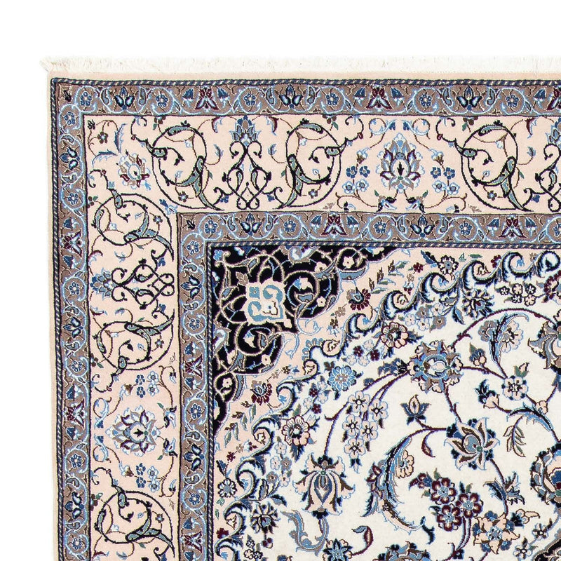 Perzisch tapijt - Nain - Koninklijk - 301 x 203 cm - beige