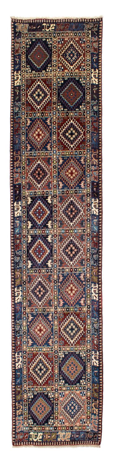 Loper Perzisch Tapijt - Nomadisch - 381 x 80 cm - veelkleurig