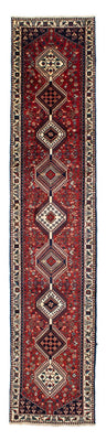 Loper Perzisch Tapijt - Nomadisch - 380 x 78 cm - donkerrood