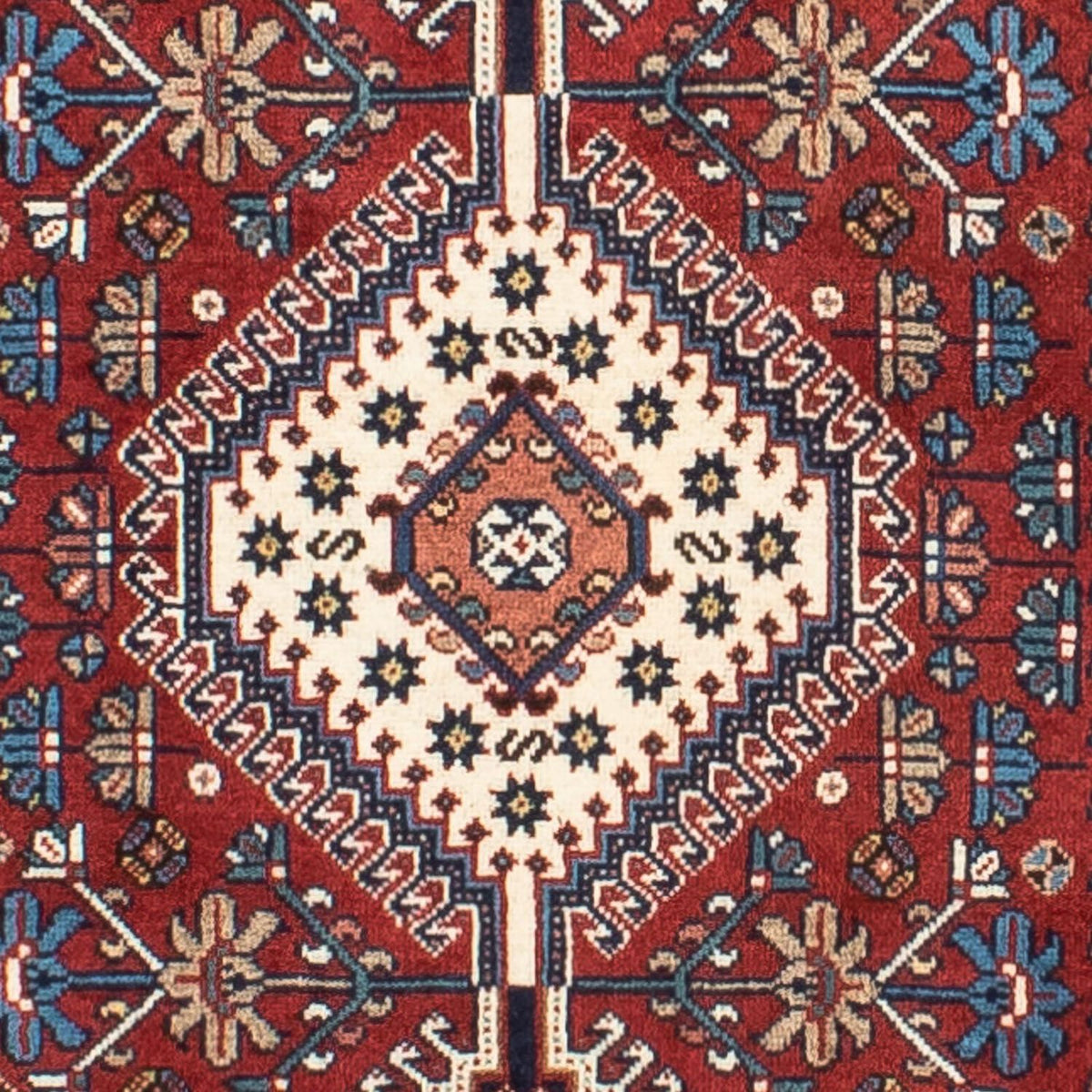 Loper Perzisch Tapijt - Nomadisch - 373 x 80 cm - donkerrood