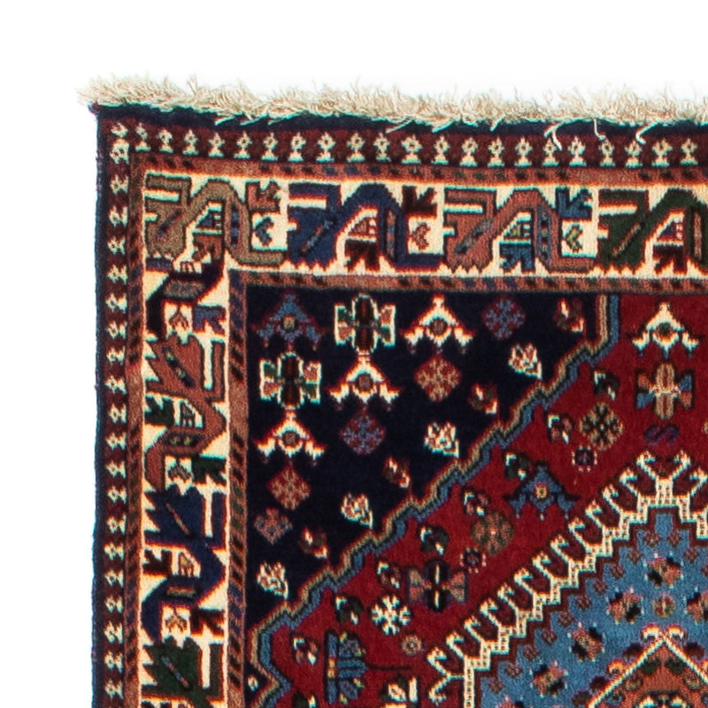 Loper Perzisch Tapijt - Nomadisch - 373 x 80 cm - donkerrood