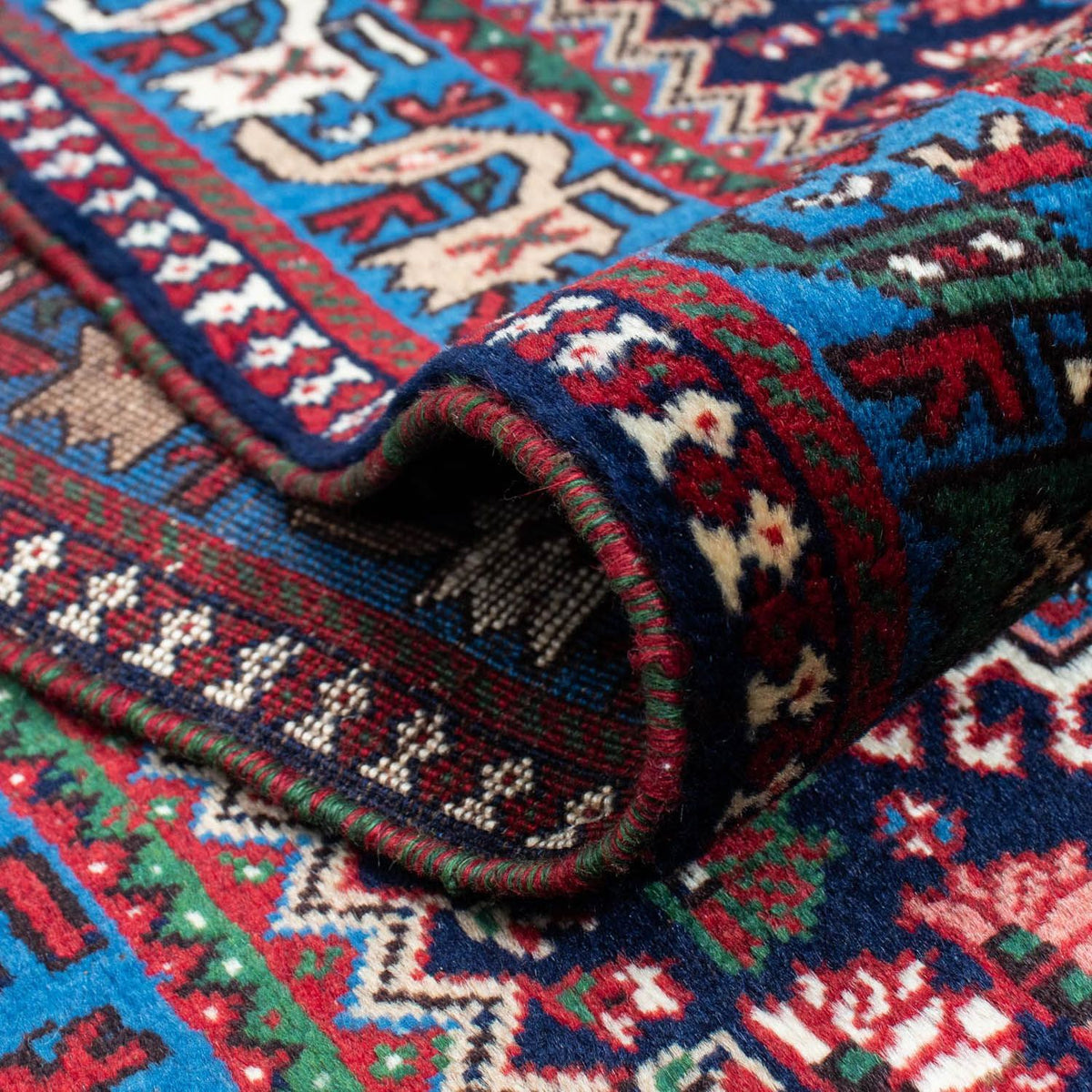 Loper Perzisch Tapijt - Nomadisch - 600 x 84 cm - donkerblauw