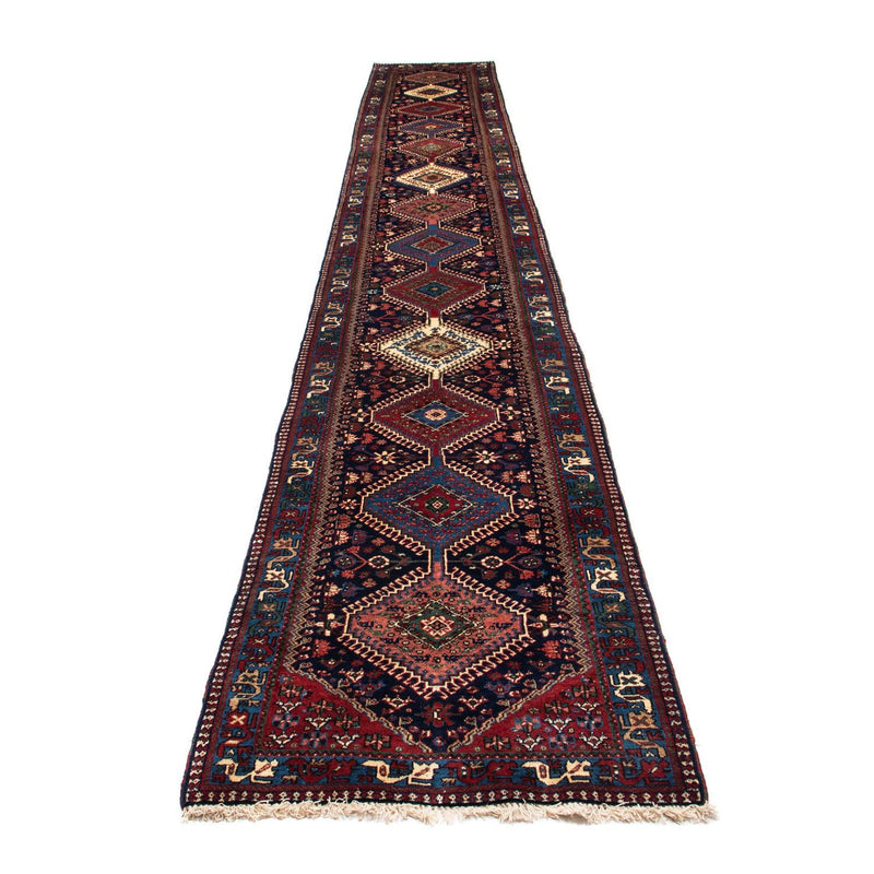 Loper Perzisch Tapijt - Nomadisch - 600 x 84 cm - donkerblauw