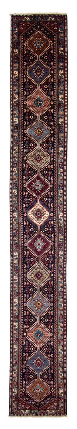 Loper Perzisch Tapijt - Nomadisch - 580 x 83 cm - donkerblauw
