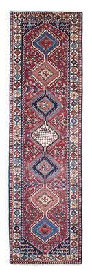 Loper Perzisch Tapijt - Nomadisch - 302 x 80 cm - veelkleurig