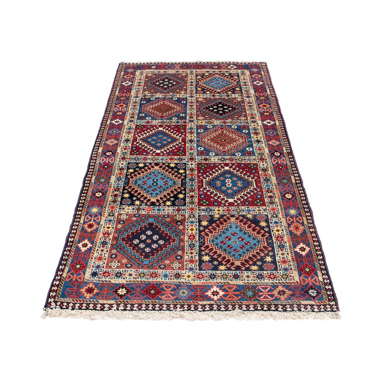 Loper Perzisch Tapijt - Nomadisch - 196 x 80 cm - blauw