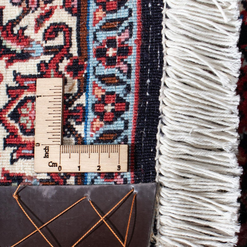 Loper Perzisch tapijt - Bijar - 218 x 77 cm - donkerblauw