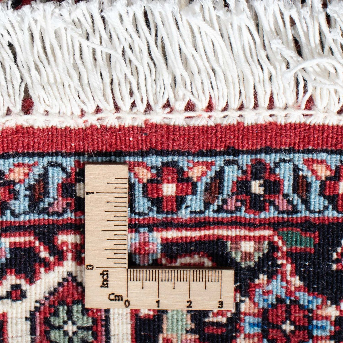 Loper Perzisch tapijt - Bijar - 205 x 74 cm - donkerrood