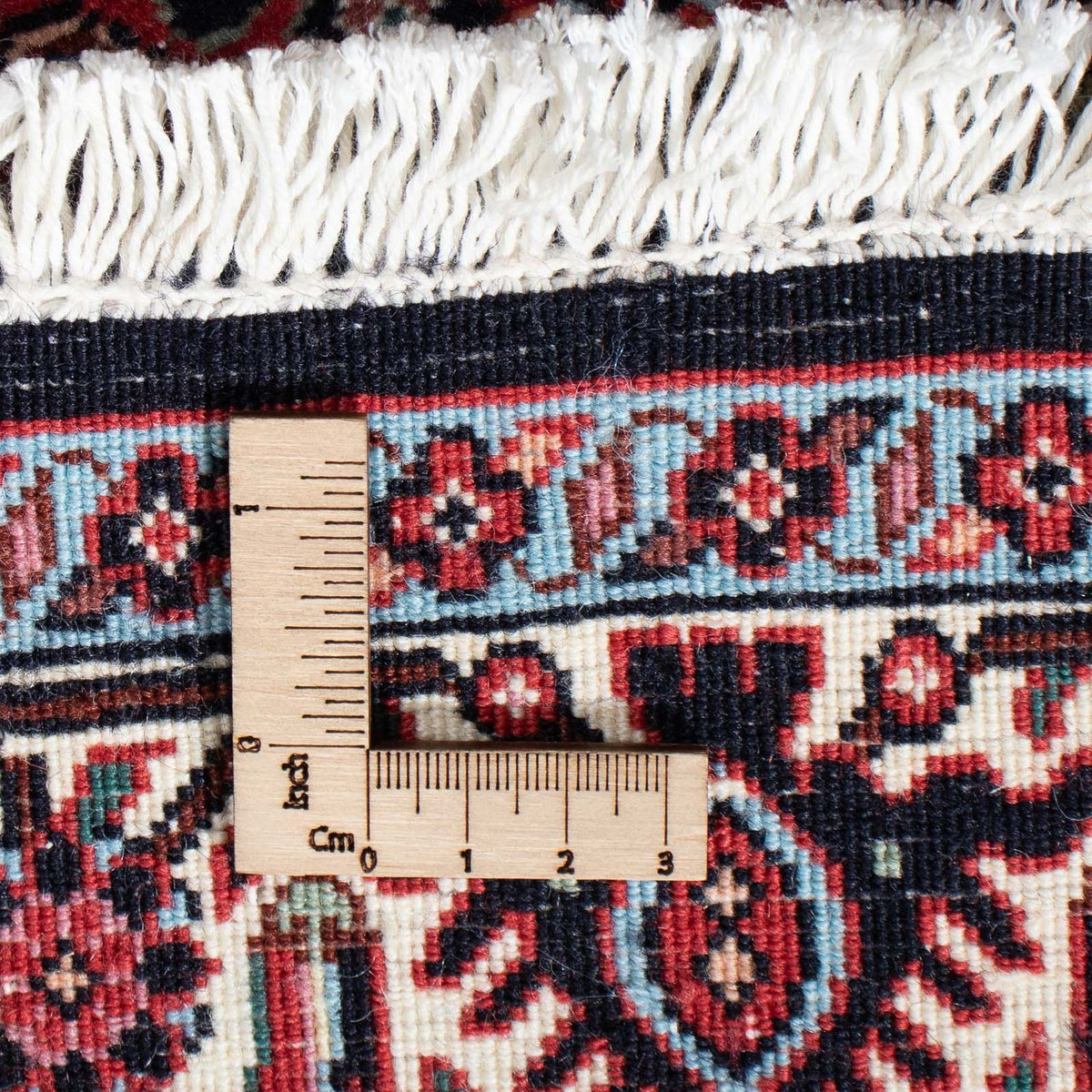 Loper Perzisch tapijt - Bijar - 211 x 77 cm - donkerblauw