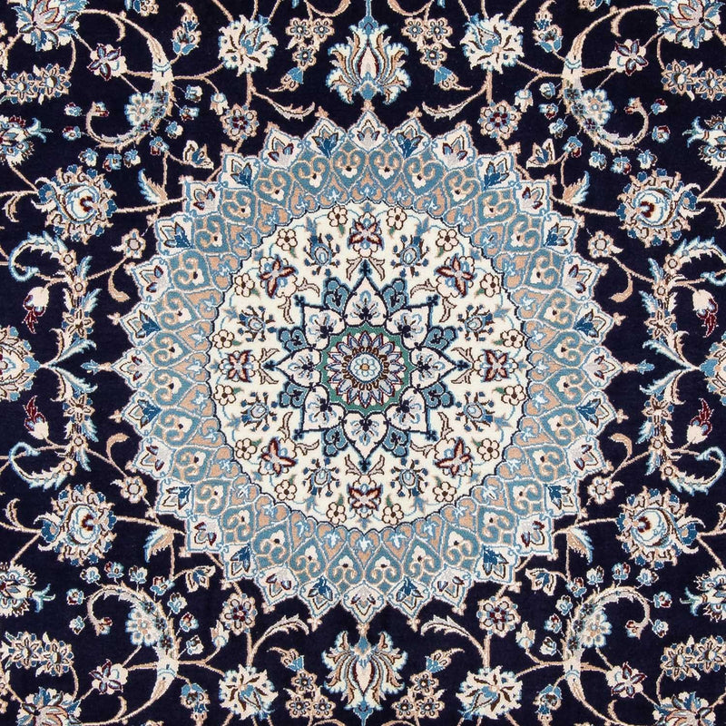 Perzisch tapijt - Nain - Koninklijk - 300 x 197 cm - zwart