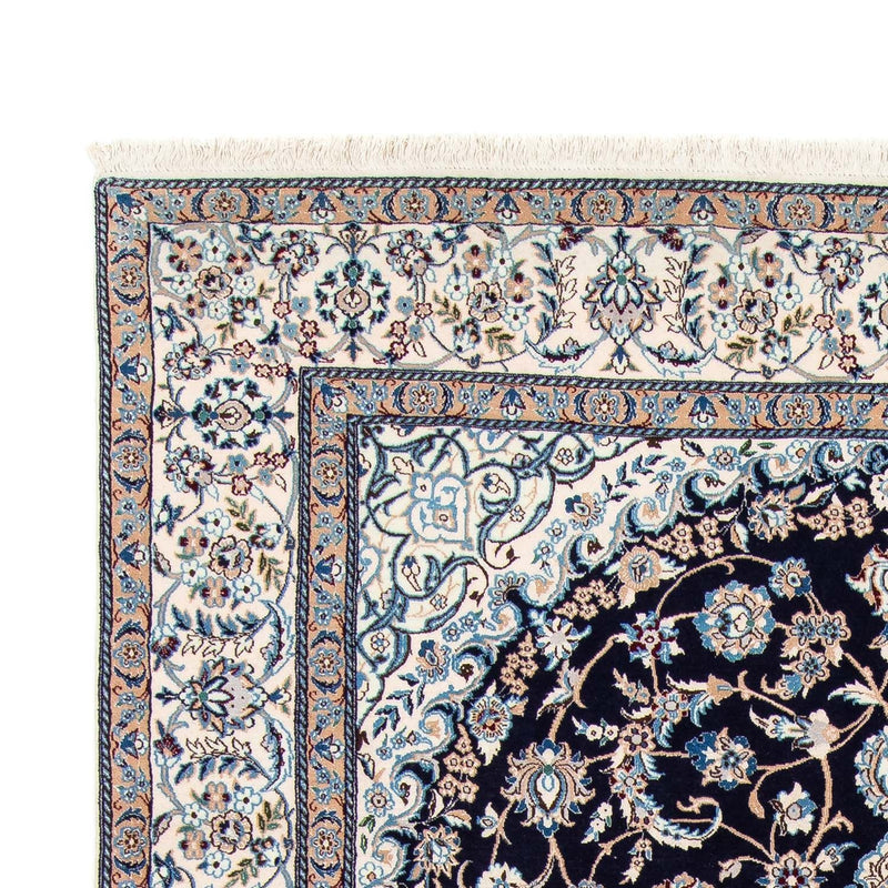 Perzisch tapijt - Nain - Koninklijk - 300 x 197 cm - zwart