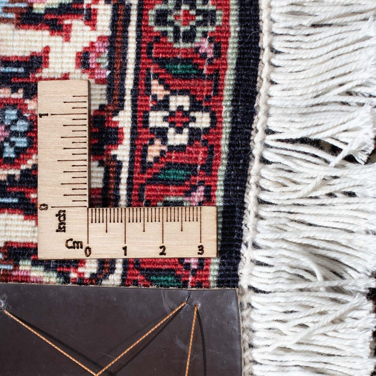 Loper Perzisch tapijt - Bijar - 200 x 76 cm - donkerblauw