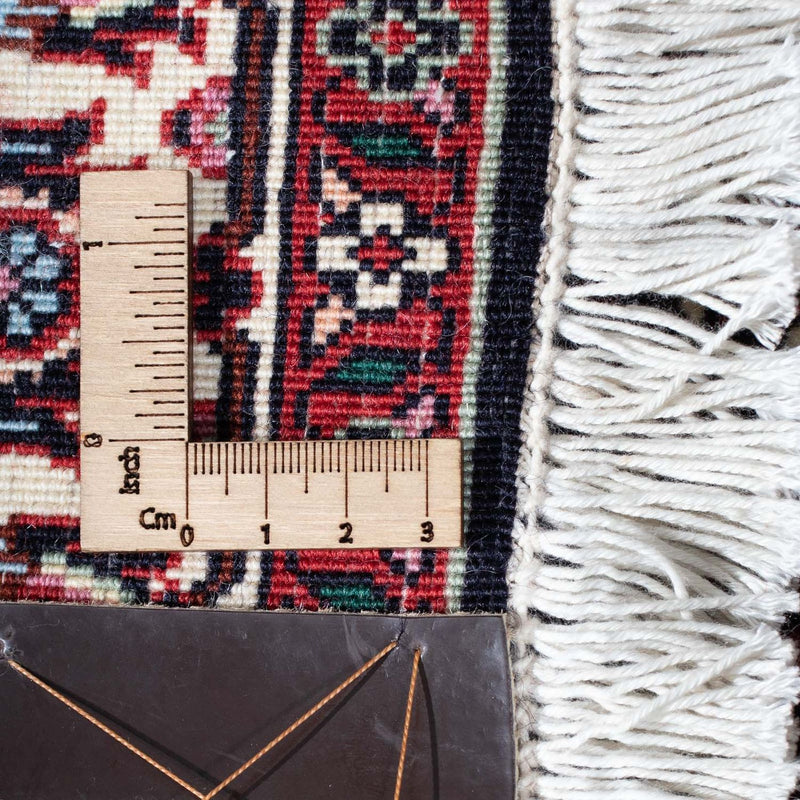 Loper Perzisch tapijt - Bijar - 200 x 76 cm - donkerblauw