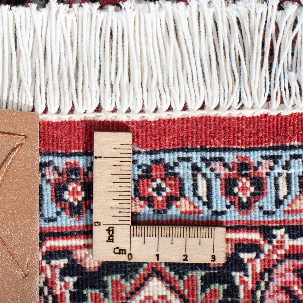 Loper Perzisch tapijt - Bijar - 202 x 75 cm - donkerblauw