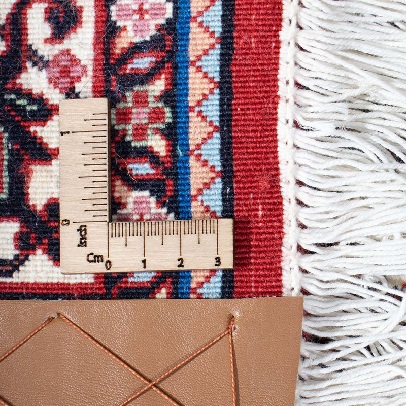 Loper Perzisch tapijt - Bijar - 217 x 74 cm - beige