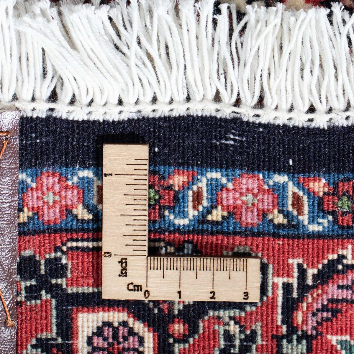 Loper Perzisch tapijt - Bijar - 190 x 74 cm - donkerblauw