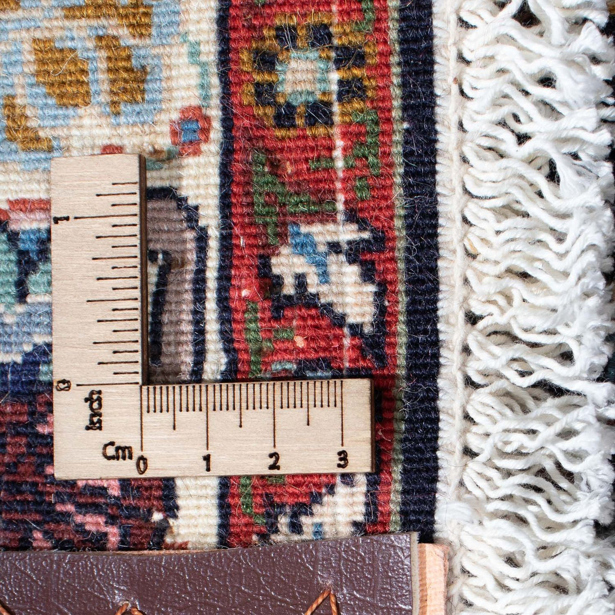 Loper Perzisch tapijt - Bijar - 198 x 70 cm - grijs