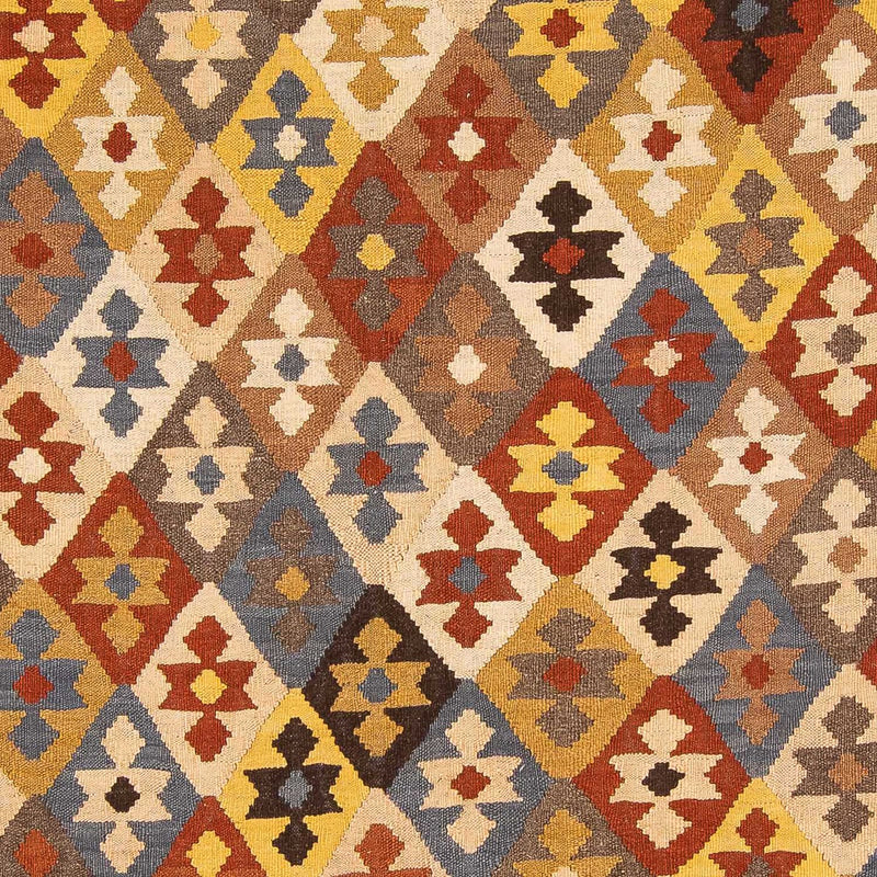 Kelim tapijt - Splash - 290 x 203 cm - veelkleurig