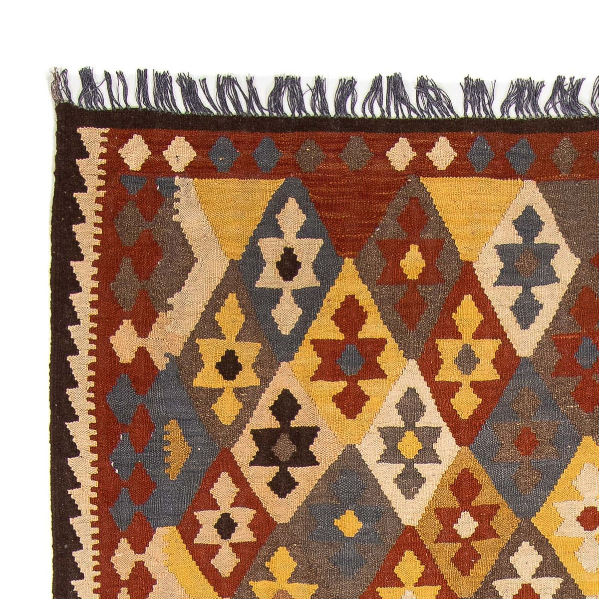 Kelim tapijt - Splash - 290 x 203 cm - veelkleurig