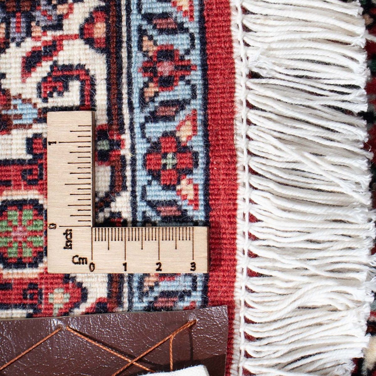 Loper Perzisch tapijt - Bijar - 196 x 72 cm - rood