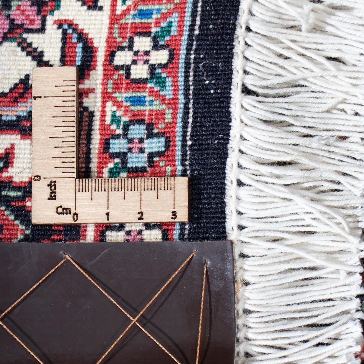 Loper Perzisch tapijt - Bijar - 194 x 72 cm - donkerblauw